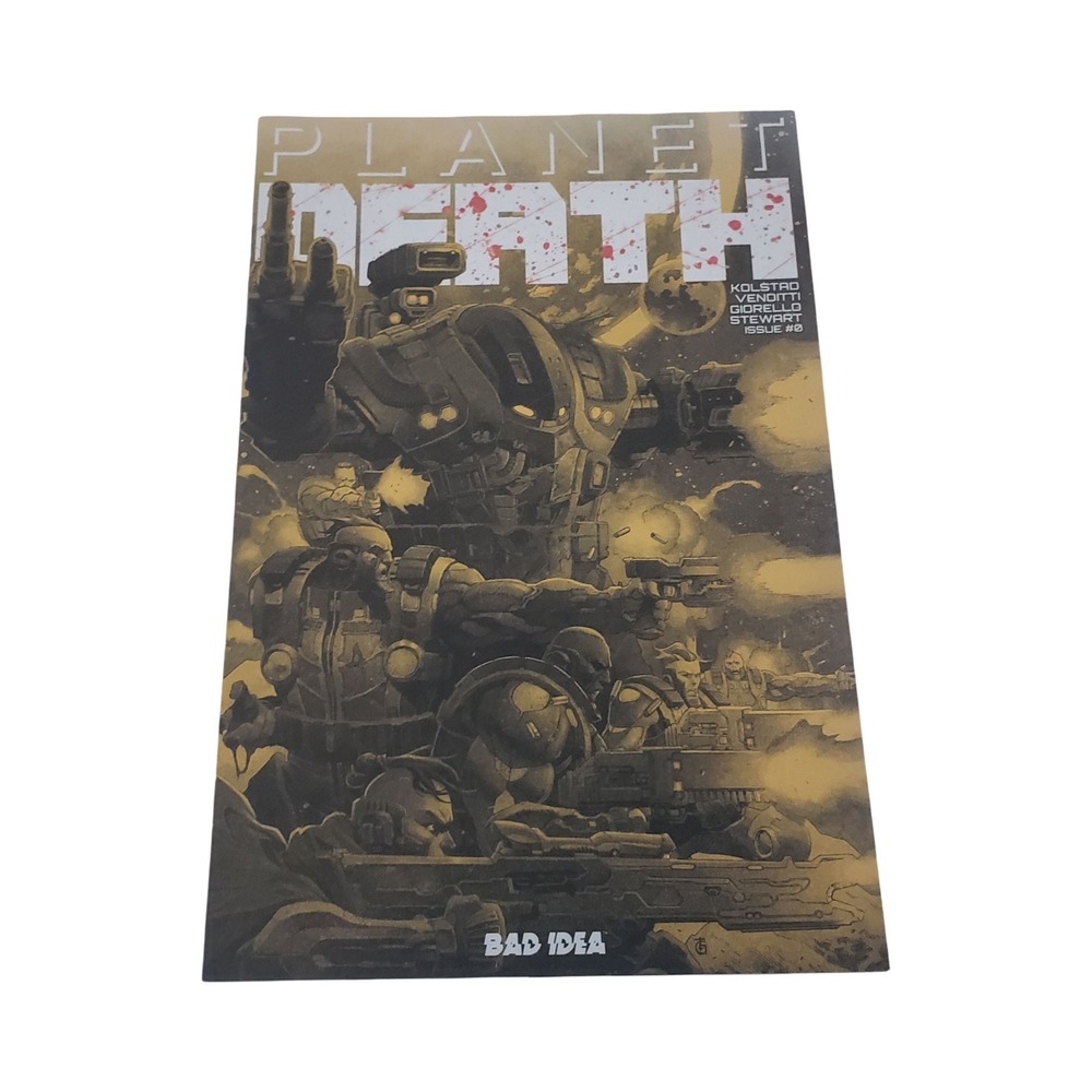 Bad Idea Planet Death Issue 0 Kolstad Venditti Giorello Sci-Fi Comic Book